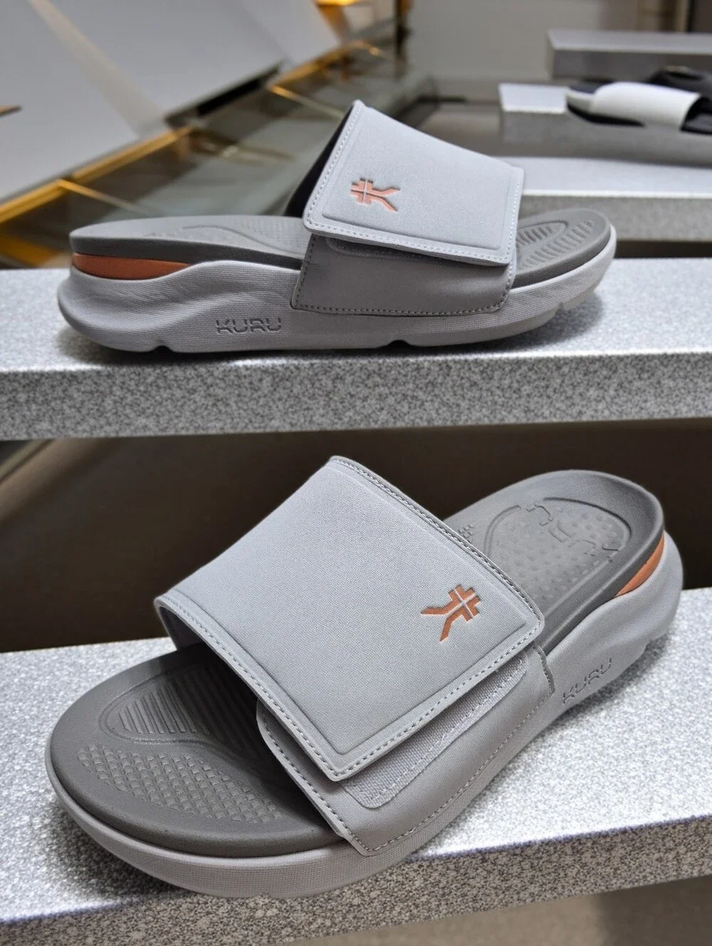 Kuru Cloud Moment Men's Sz 10 Orthopedic Sandals Slide